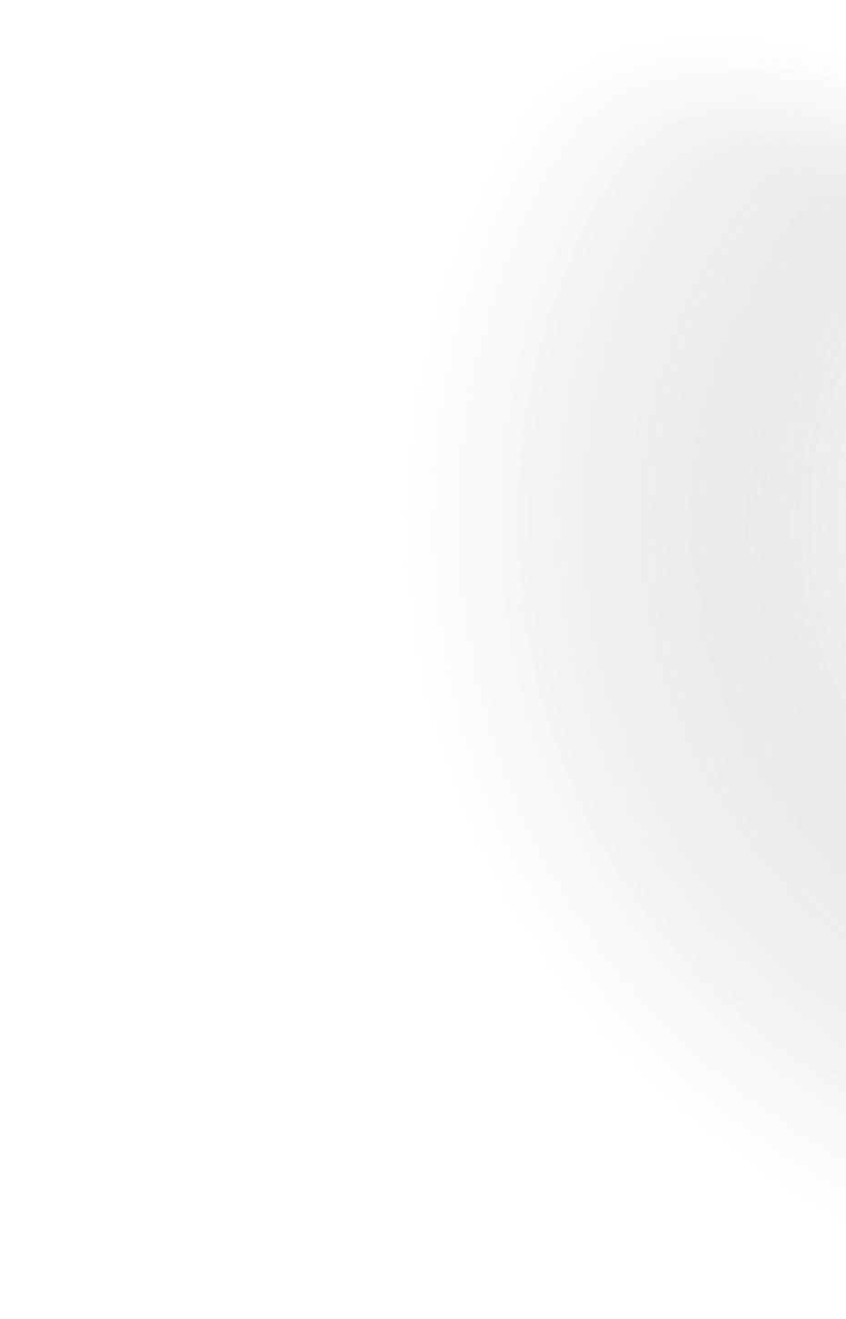 A soft, abstract gradient design with a glowing purple and pink hue concentrated on the left side